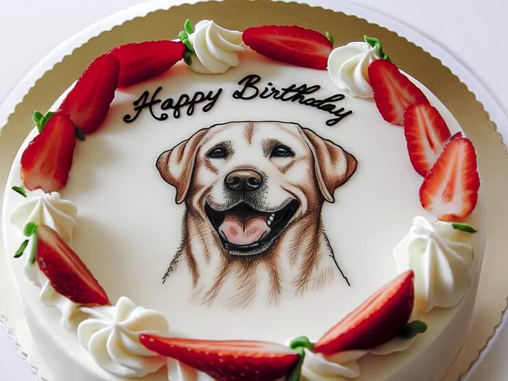 愛犬の誕生日にぴったり！ペットにおすすめの似顔絵ケーキの選び方＆作り方